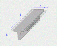 Б 1800-130-108-Т28 АIII с-2 - Верона, Поставка ЖБИ и Кирпича г. Екатеринбург